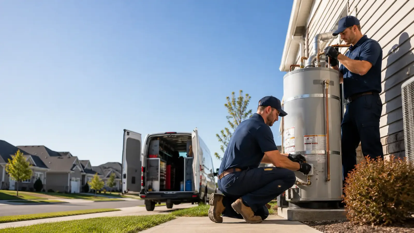 Water Heater Installation in Webster, WI